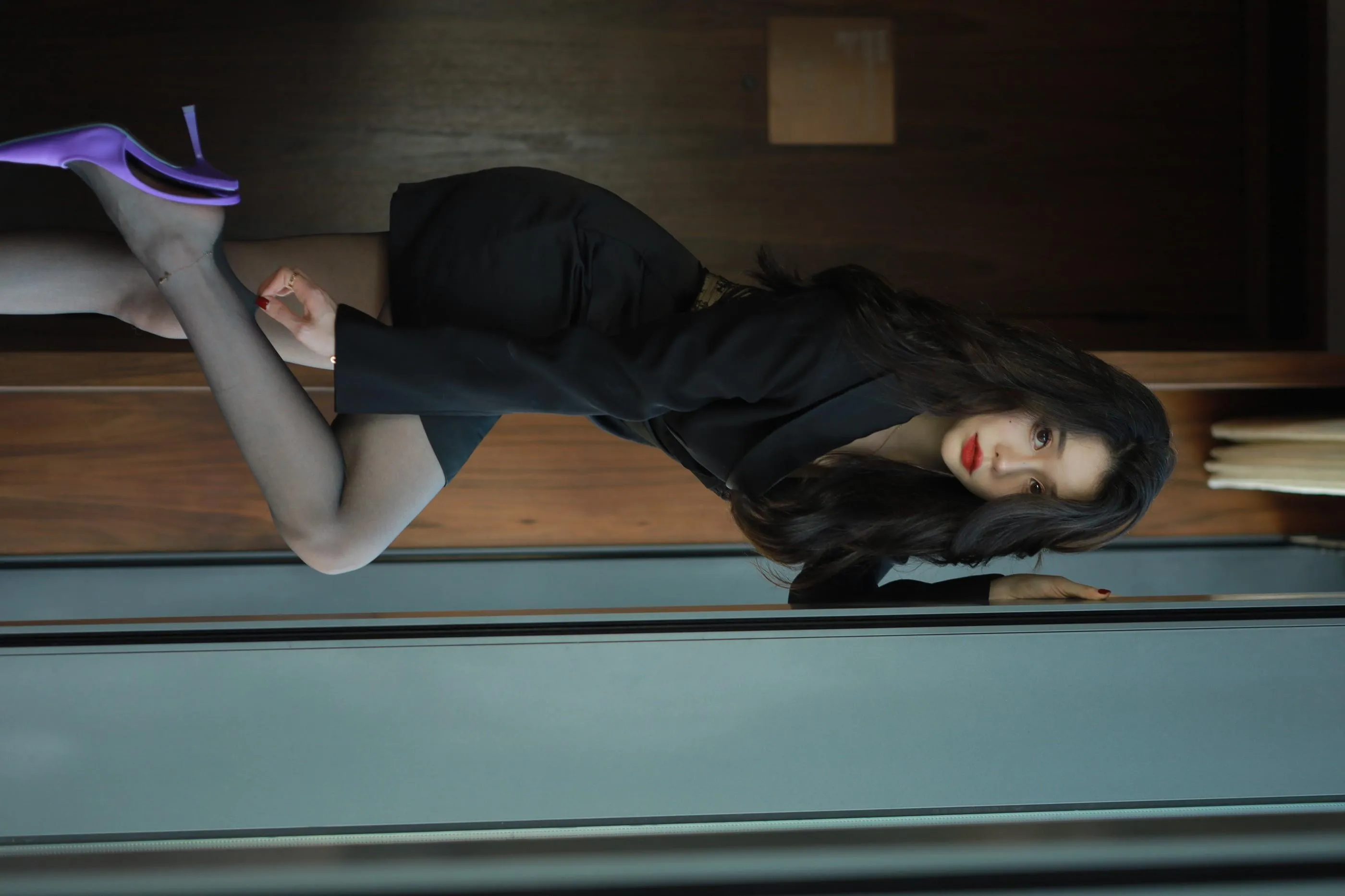 Sia不吃鱼 – NO.007 黑丝玉足 [88P]插图3